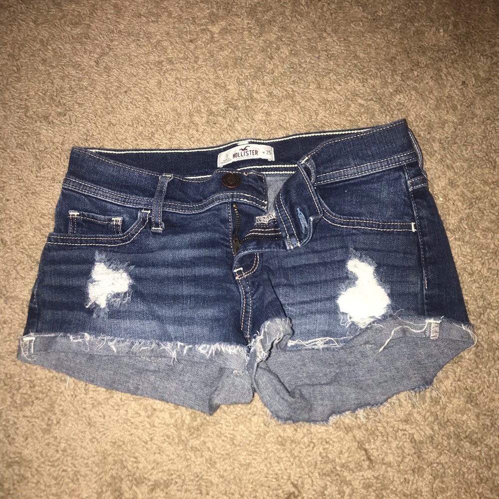holister jean shorts